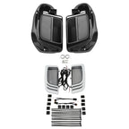 Lower Vented Fairing 6.5" Speaker Pod Signal Lights for Harley Touring (2014–2023)