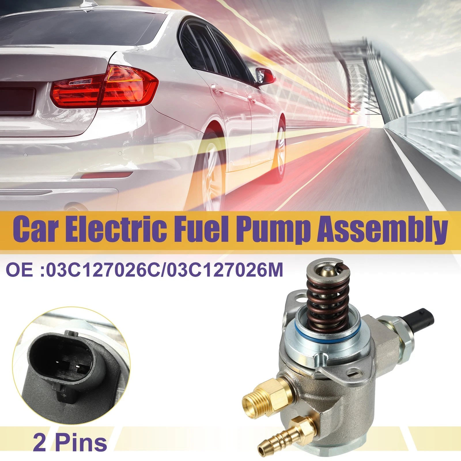 High Pressure Fuel Pump for Audi A1 Turbocharged (03C127026C)
