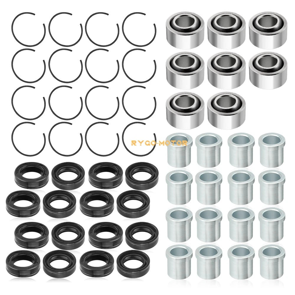 Set of 4 A-Arm Bearing Bushings for Honda TRX250X TRX400EX TRX450R TRX450ER TRX700XX