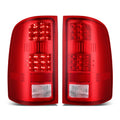 Pair of Full LED Tail Lights for GMC Sierra (2007–2014)