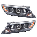 Halogen Headlight Projector Pair for Kia Optima (2014–2015)