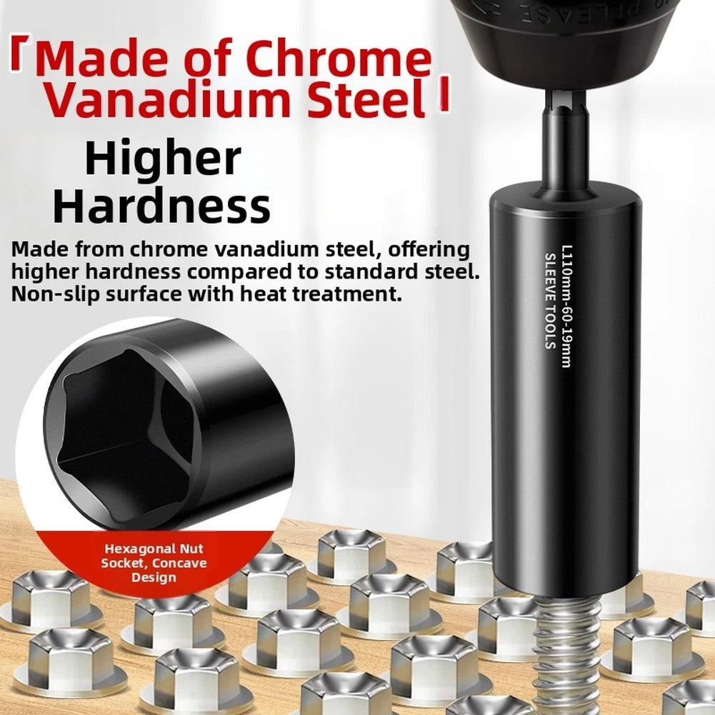50mm Chrome Vanadium Deep Socket for Mechanical Repairs