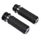 1" 25mm Black Electric Handlebar Grips for Harley Davidson Touring (2008–2020)