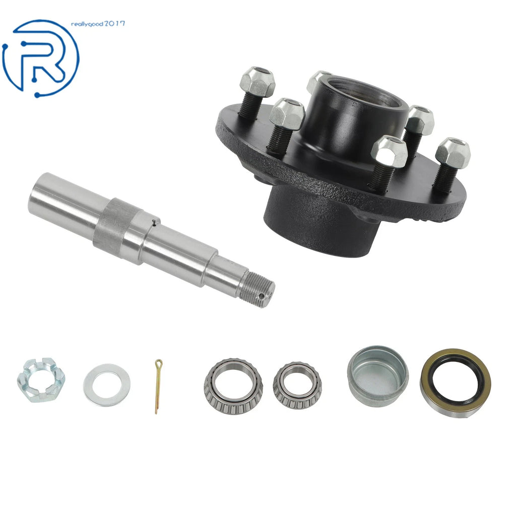 Trailer Hub Kit for 2000 lbs Trailer (6 on 5.5")