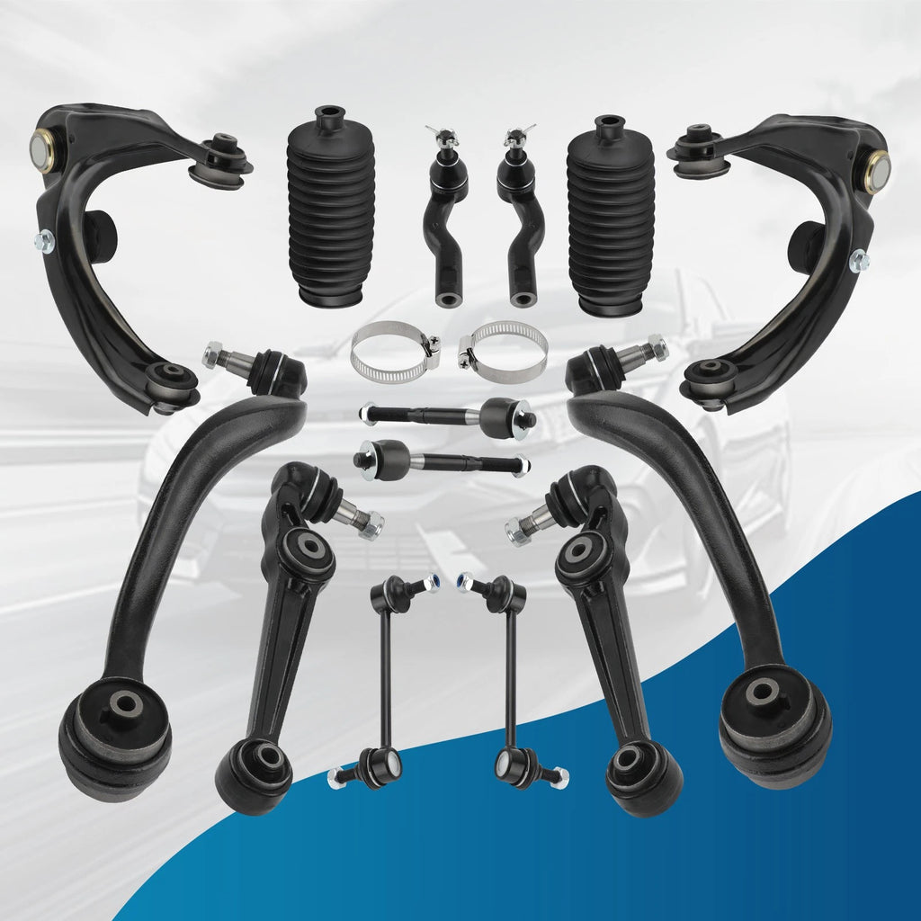 Front Upper Lower Control Arm Tie Rod Sway Bar for Ford Fusion Milan MKZ (2010–2012)