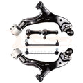 Set of 6 Front Lower Control Arms and Tie Rods for Chevy Equinox (2005–2009)