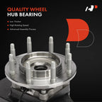 Front Left Steering Knuckle & Hub Bearing for Chevy Silverado 4WD (2007-2019)