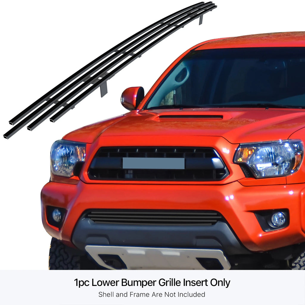 Stainless Steel Black Billet Grille Insert for Toyota Tacoma (2012–2015)