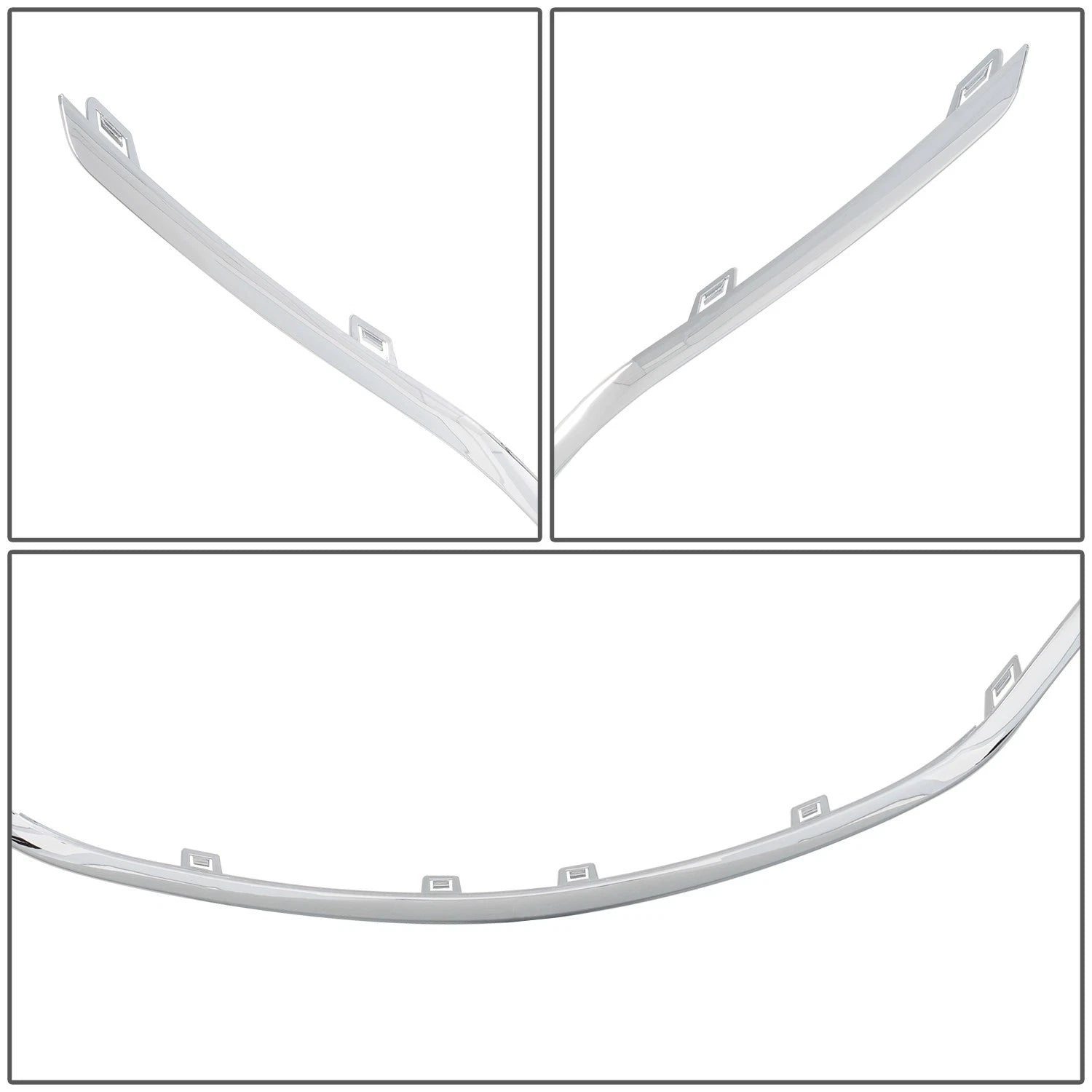 Front Grille Trim Moulding Surround for Chrysler 200 Sedan (2015–2017)