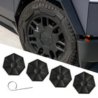 Set of 4 Wheel Hub Center ABS Caps for Tesla Cybertruck (2023–2024)
