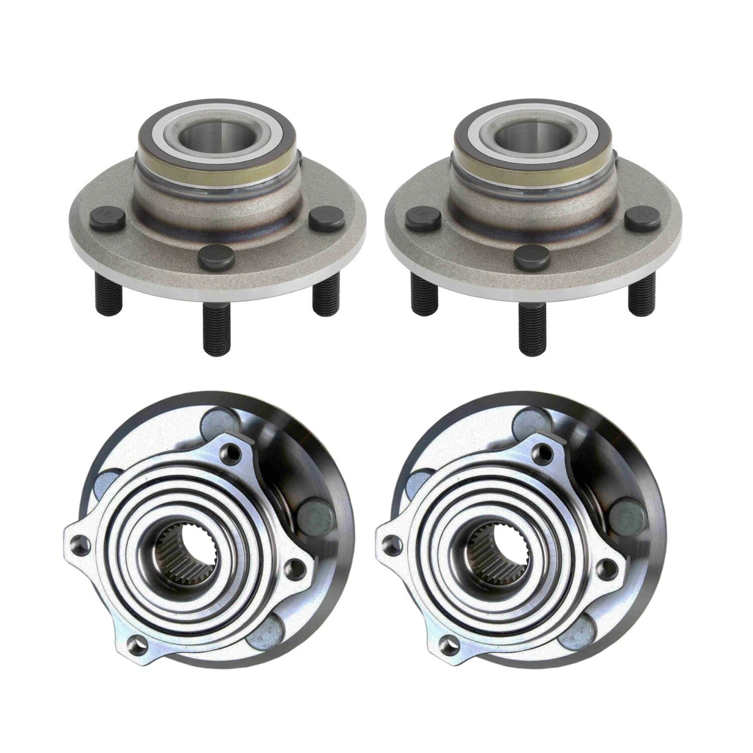 Moog Front & Rear Wheel Bearing and Hub Assemblies Kit for Chrysler 300 (2005–2023)