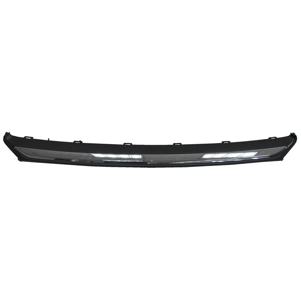 Replacement Black Chrome/Smooth Polypropylene/ABS Front Lower Bumper Molding