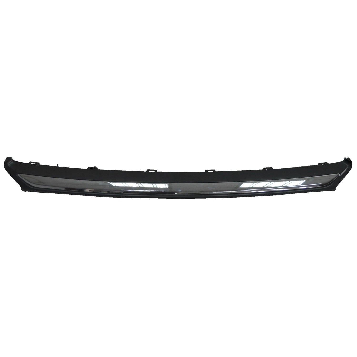 Replacement Black Chrome/Smooth Polypropylene/ABS Front Lower Bumper Molding
