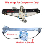 Rear Left Window Regulator W/o Motor for Saab 9-3 (2003–2011)