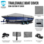 Performance Jet Speed Boat Storage Cover for Hustler 29