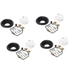 4X Carburetor Repair Kit for Mikuni BST36 Suzuki GSXR1100 (1989-1998)