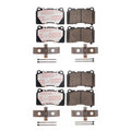 PowerStop Front & Rear Carbon Fiber Ceramic Brake Pads Kit for Ford GT (2005–2006)