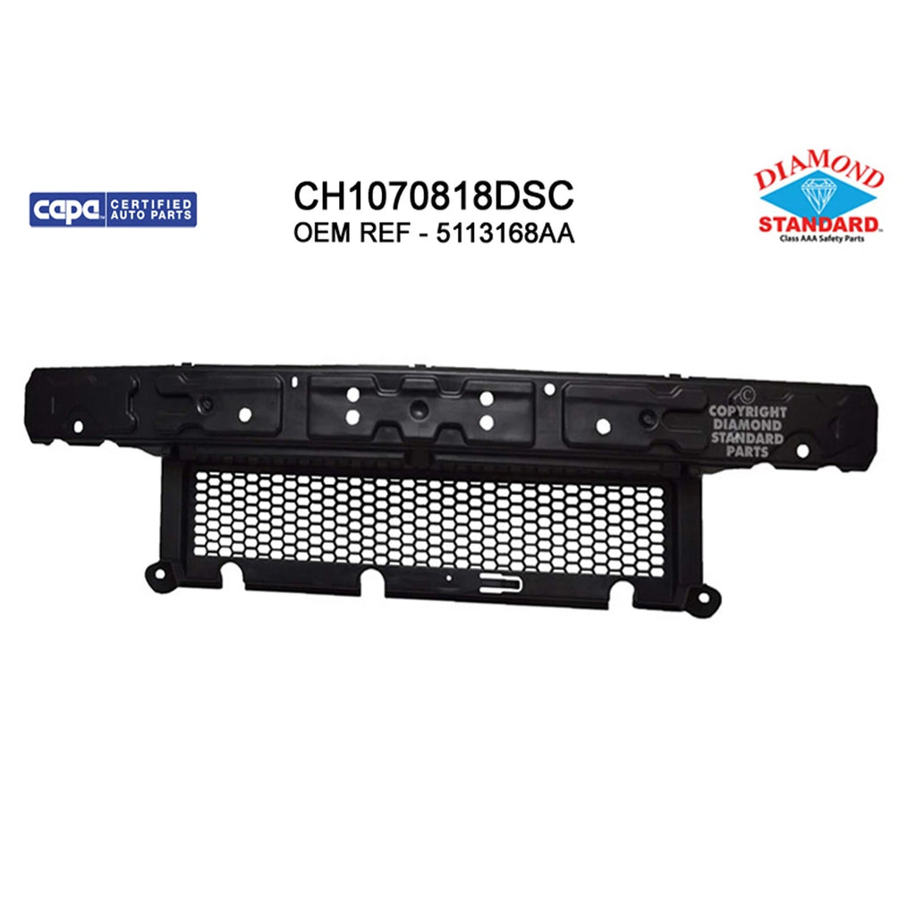 Replacement Polypropylene Front Bumper Impact Absorber for 2008-2010 Dodge Caravan