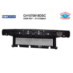 Replacement Polypropylene Front Bumper Impact Absorber for 2008-2010 Dodge Caravan