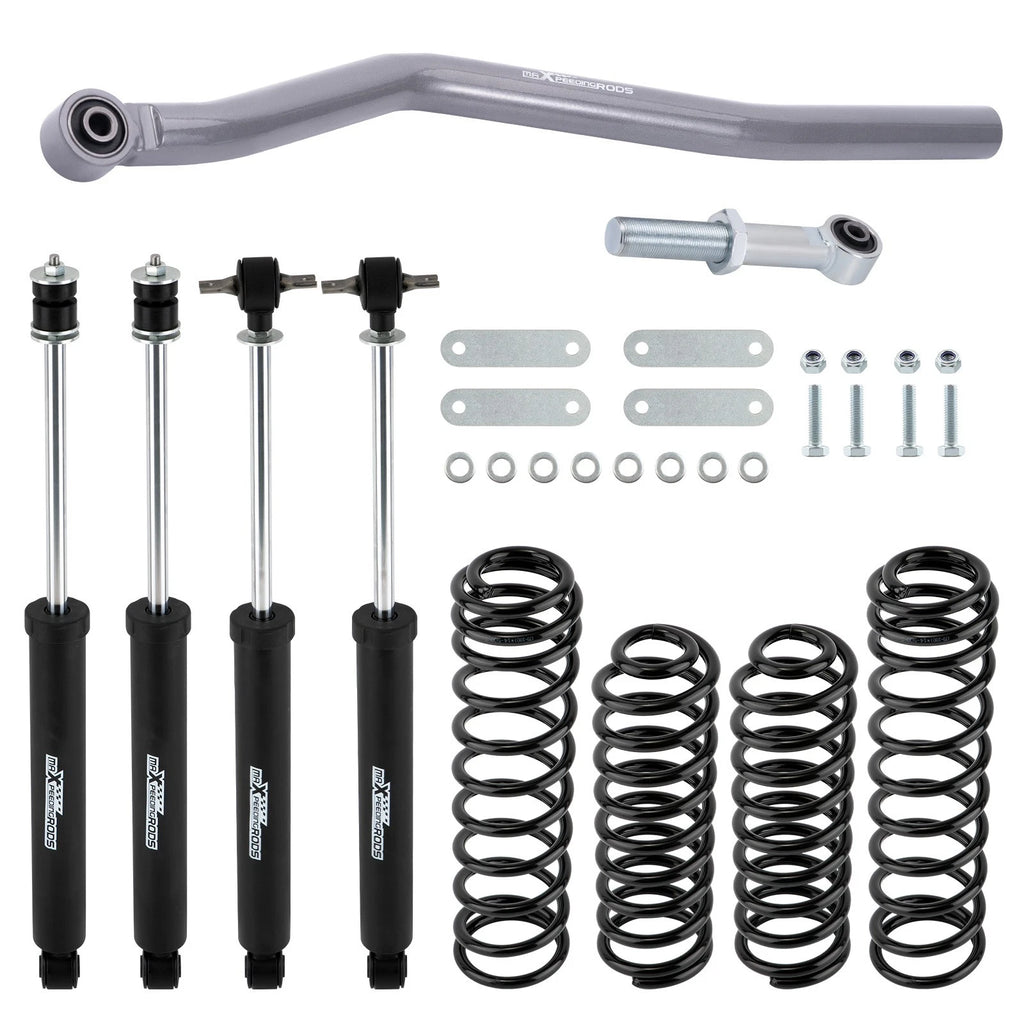 2.5" Leveling Lift Kit + Front Track Bar for Jeep Wrangler JK (2007–2018)