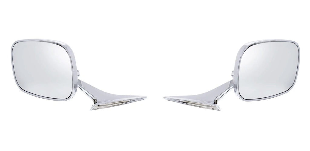 Rear View Mirror Left Right Outside Replacement for 1968–1972 Chevy Full Size