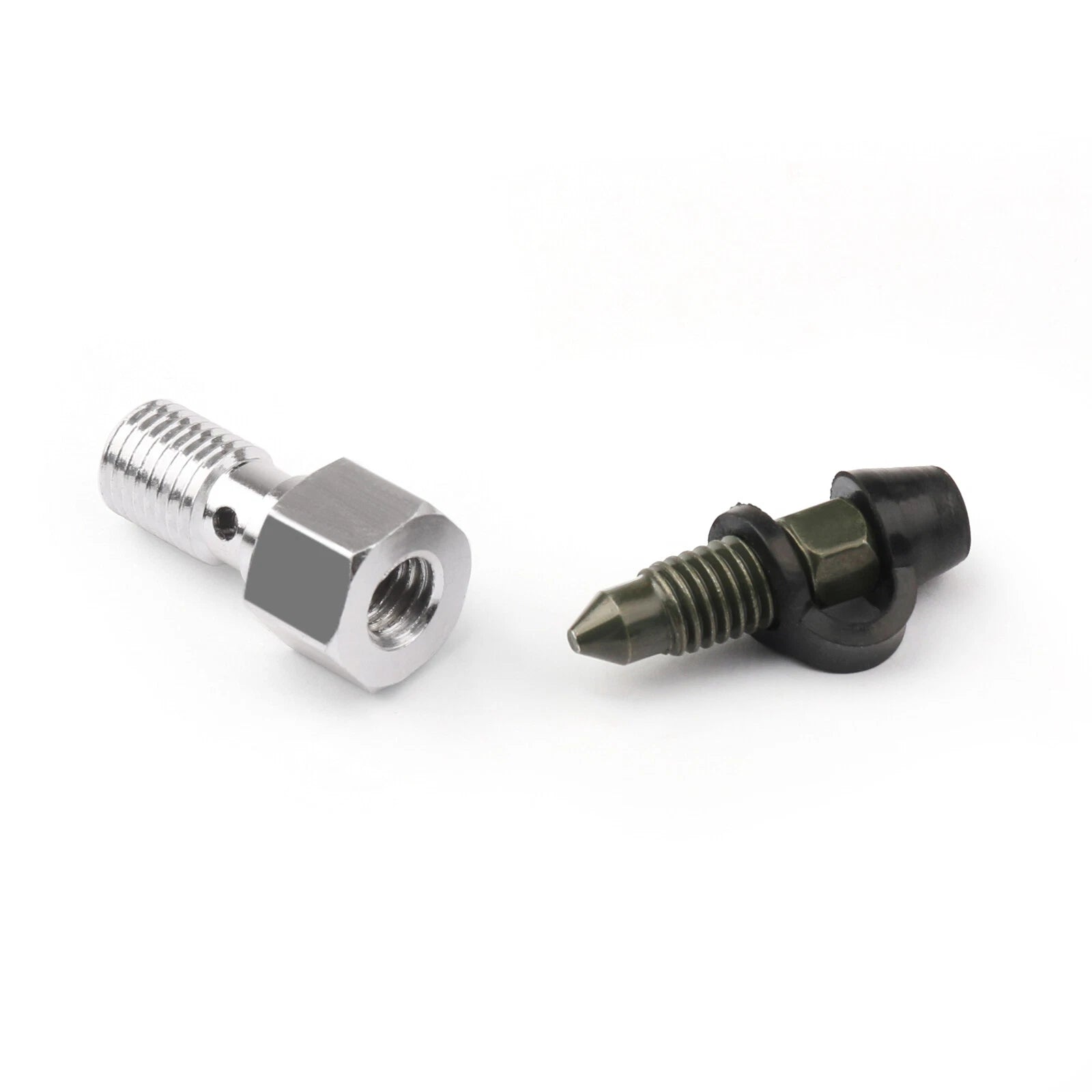 M10 X 1.25mm Brake Bleeder Nipple Caliper Bleed Screw for Motorcycle Car