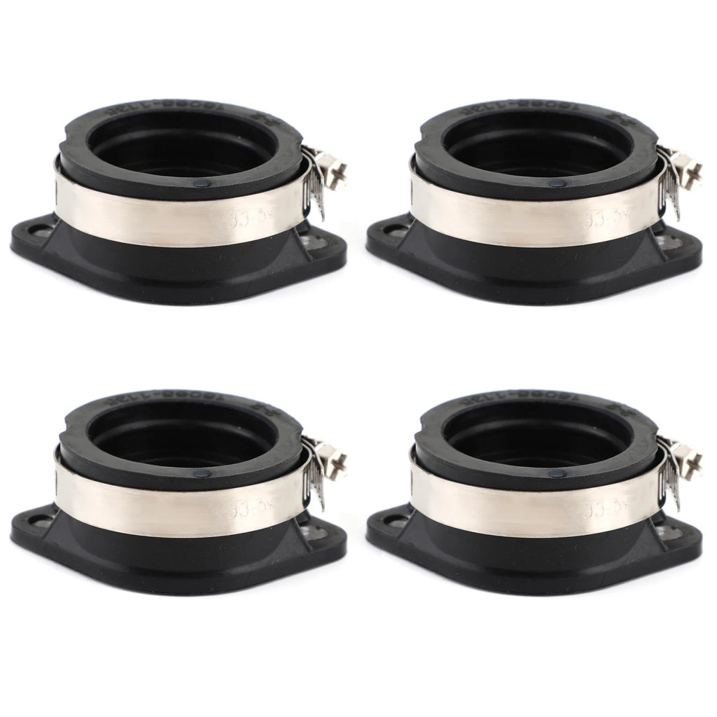 4X Intake Manifold Boots for Kawasaki Z 1000 J LTD Z 1100 ST (1981–1982)