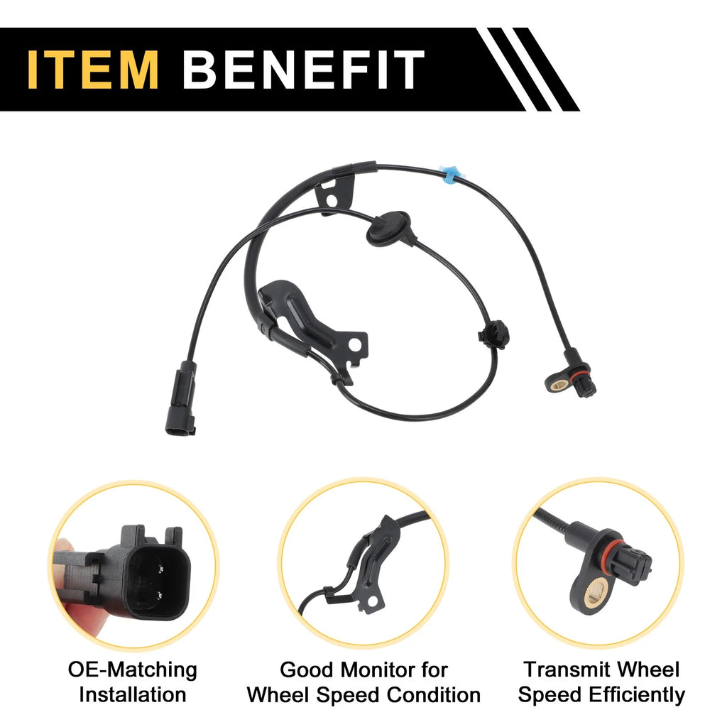 ABS Wheel Speed Sensor No.MN118244 for Mitsubishi Outlander (2003–2006)