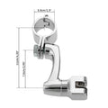 Highway Foot Pegs Mount Clamps for Harley Sportster XL883 XL1200 (22mm-35mm)