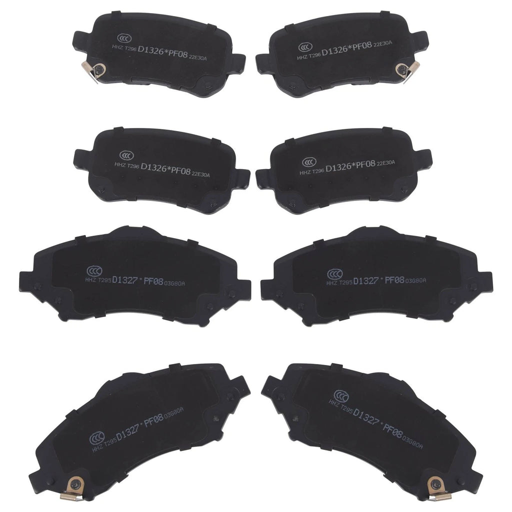 Ceramic Brake Pads for Dodge Grand Caravan Chrysler Town & Country 