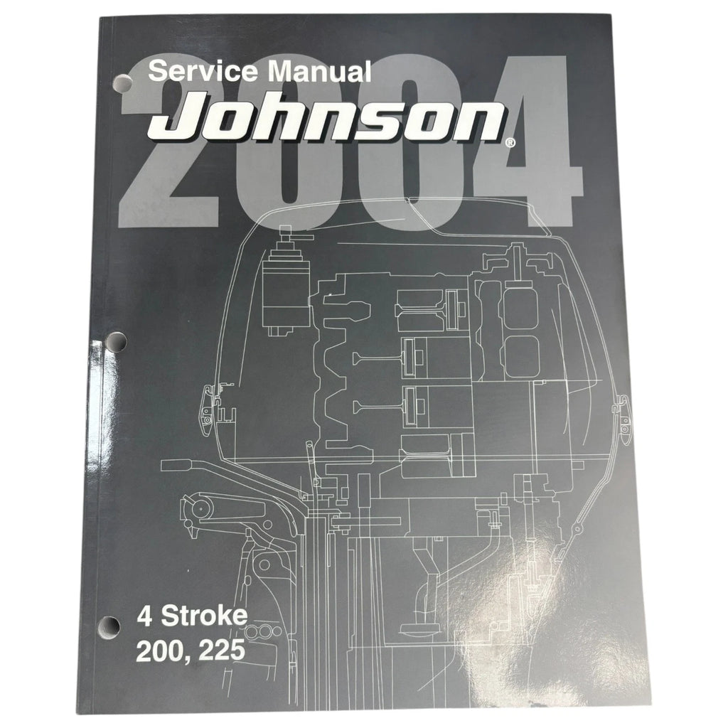 Service Manual for Evinrude Johnson SR 4 Stroke 200/225 HP (2004) 5005663