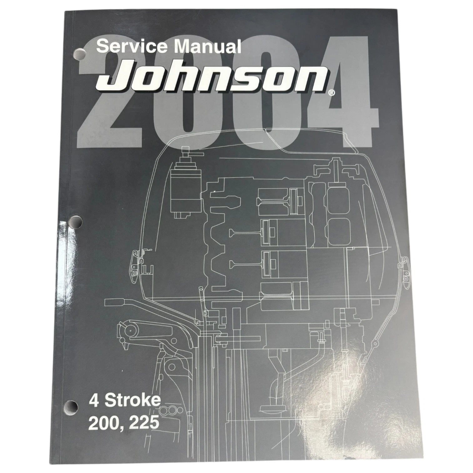 Service Manual for Evinrude Johnson SR 4 Stroke 200/225 HP (2004) 5005663