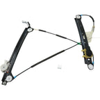 Window Regulator Set for BMW 128i (2008–2013) Front Driver & Passenger