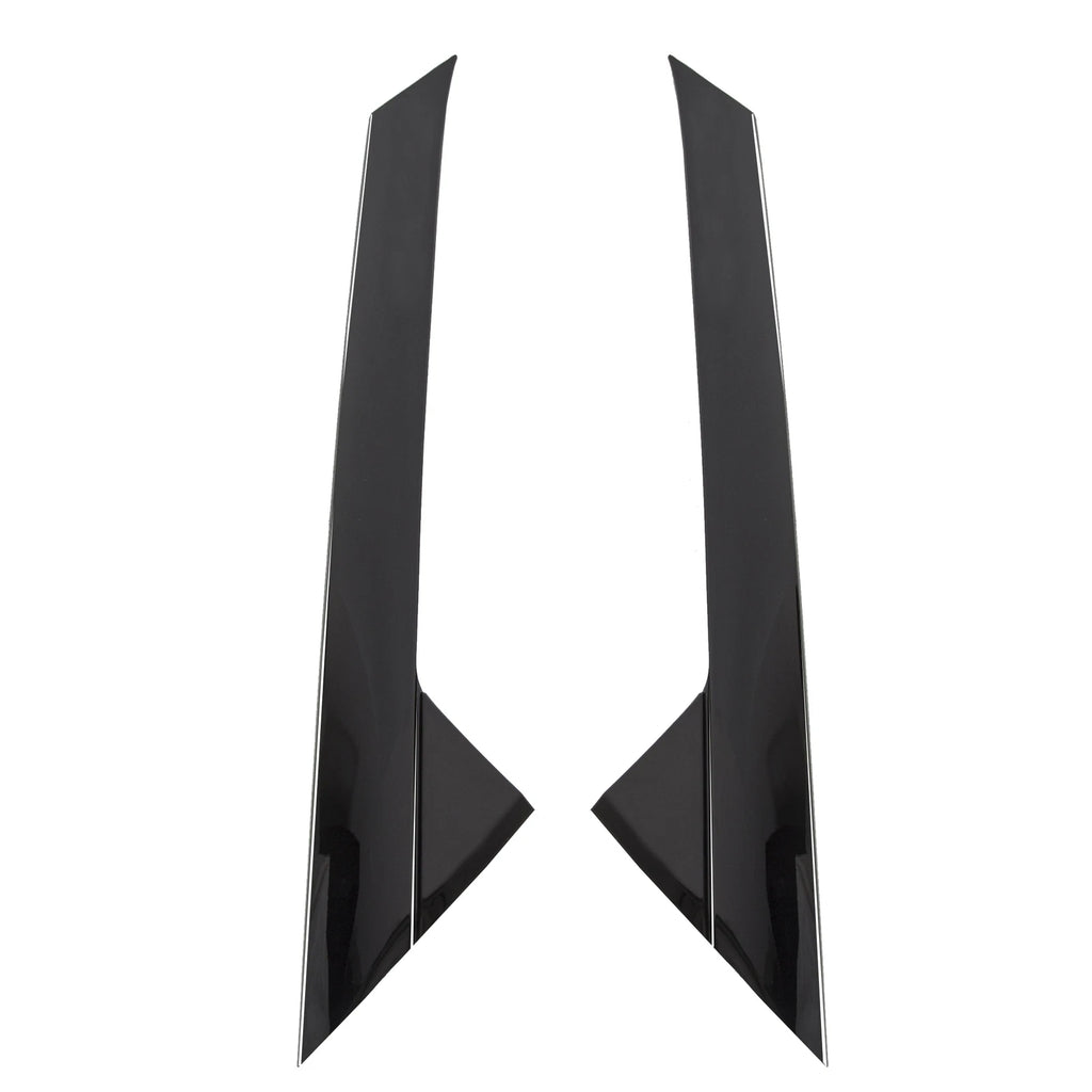Set of 2 Windshield Outer Trim Pillar Molding for Ford Explorer (2011-2019)