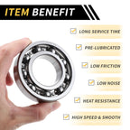 6208 Deep Groove Ball Bearing for Scooter Skateboard Wheel (40x80x18mm)