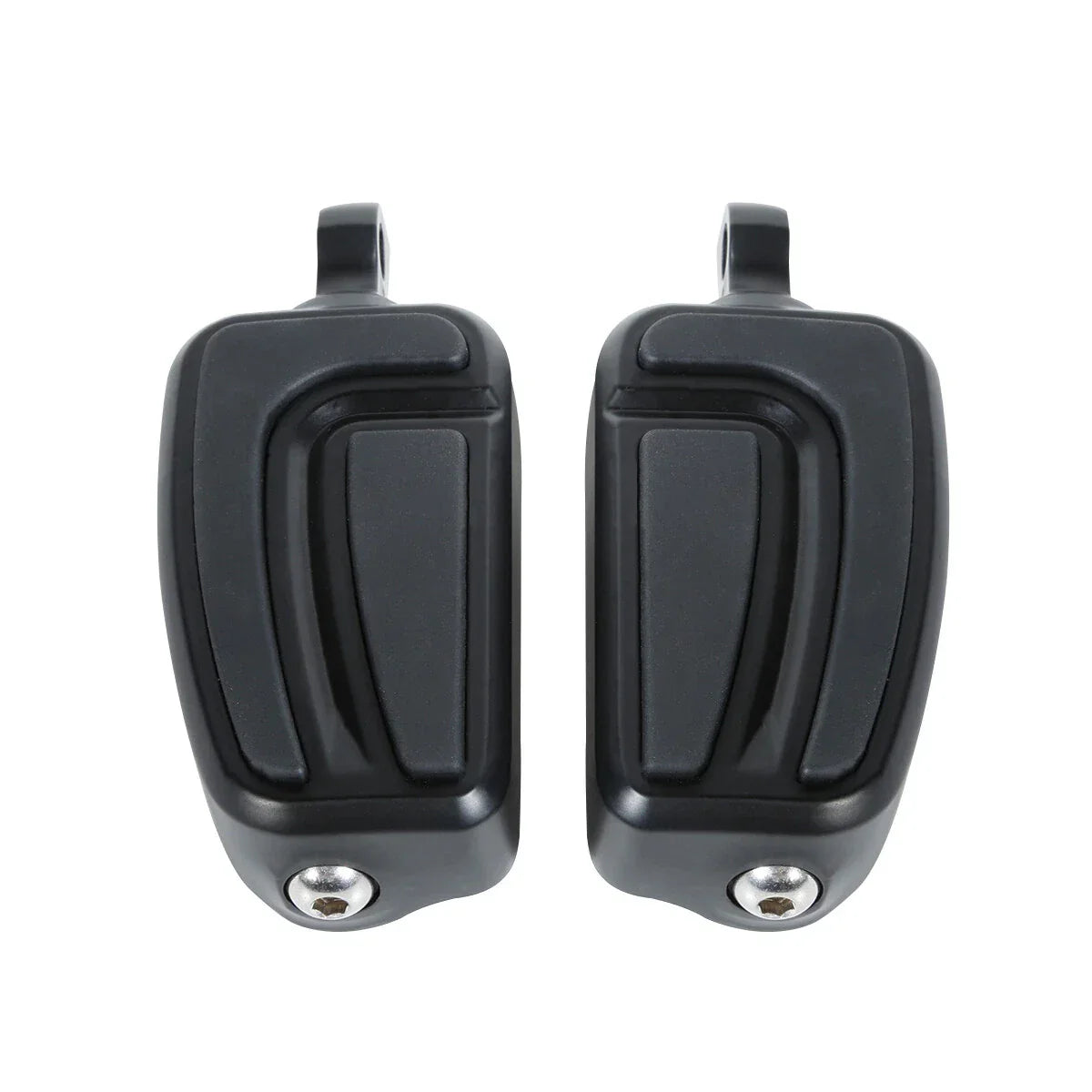 Footpegs for Harley Touring Softail Street Bob Black