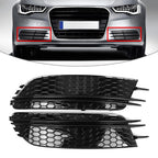 Honeycomb Front Bumper Fog Light Grille for Audi A6 C7 (2012–2015)