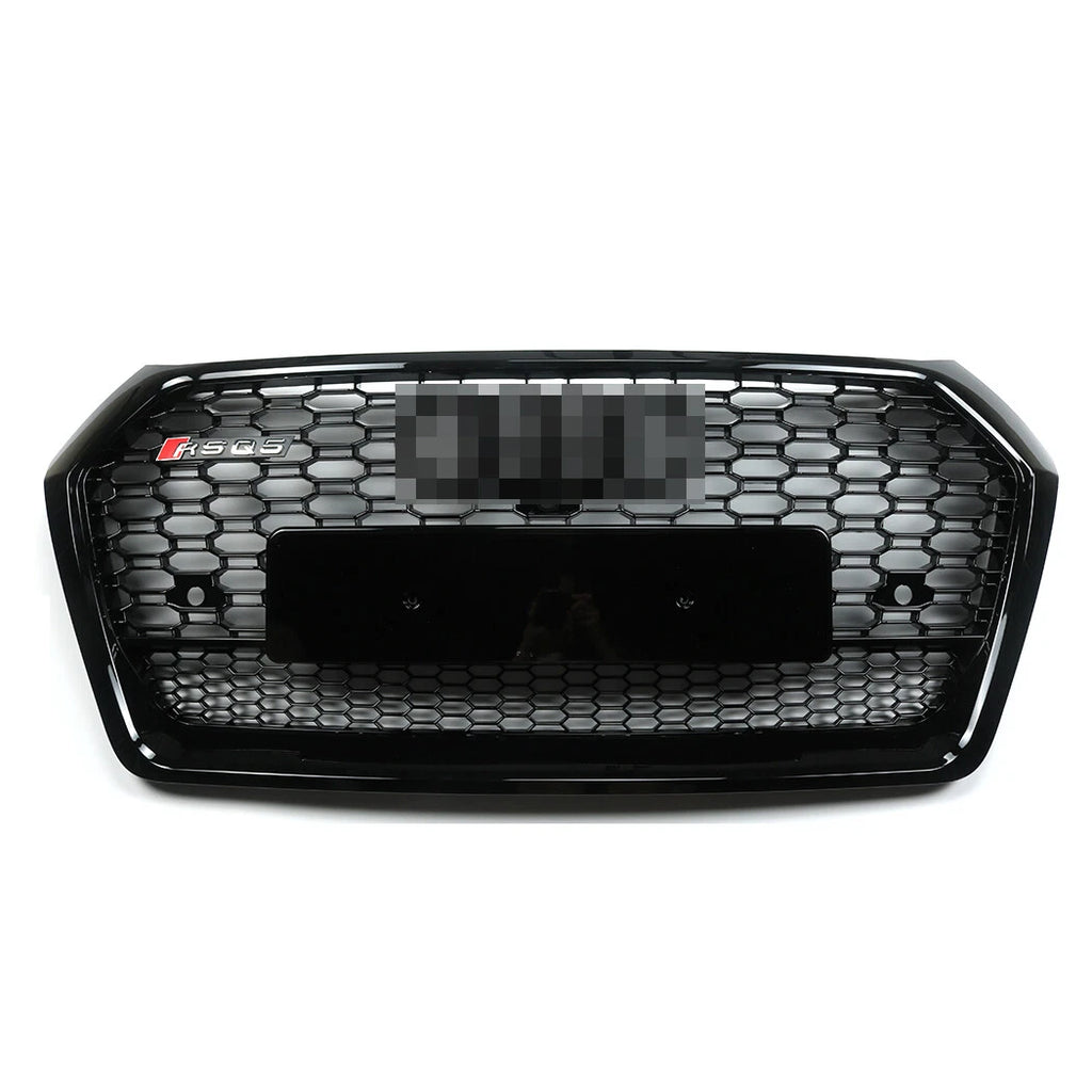 Front Honeycomb Mesh with Quattro Grilles for Audi Q5 SQ5 (2018–2019)