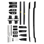 Set of 4 Side Rails Cross Bars for Honda Passport (2019–2025)