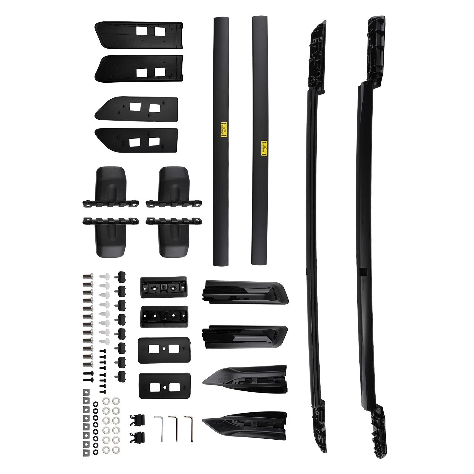 Set of 4 Side Rails Cross Bars for Honda Passport (2019–2025)