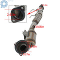 Front Catalytic Converter for Ford Fusion SE Sedan 1.6L & 1.5L (2013–2019)