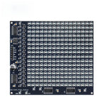 16x16 LED Board for SMD Soldering Practice (5V DC)