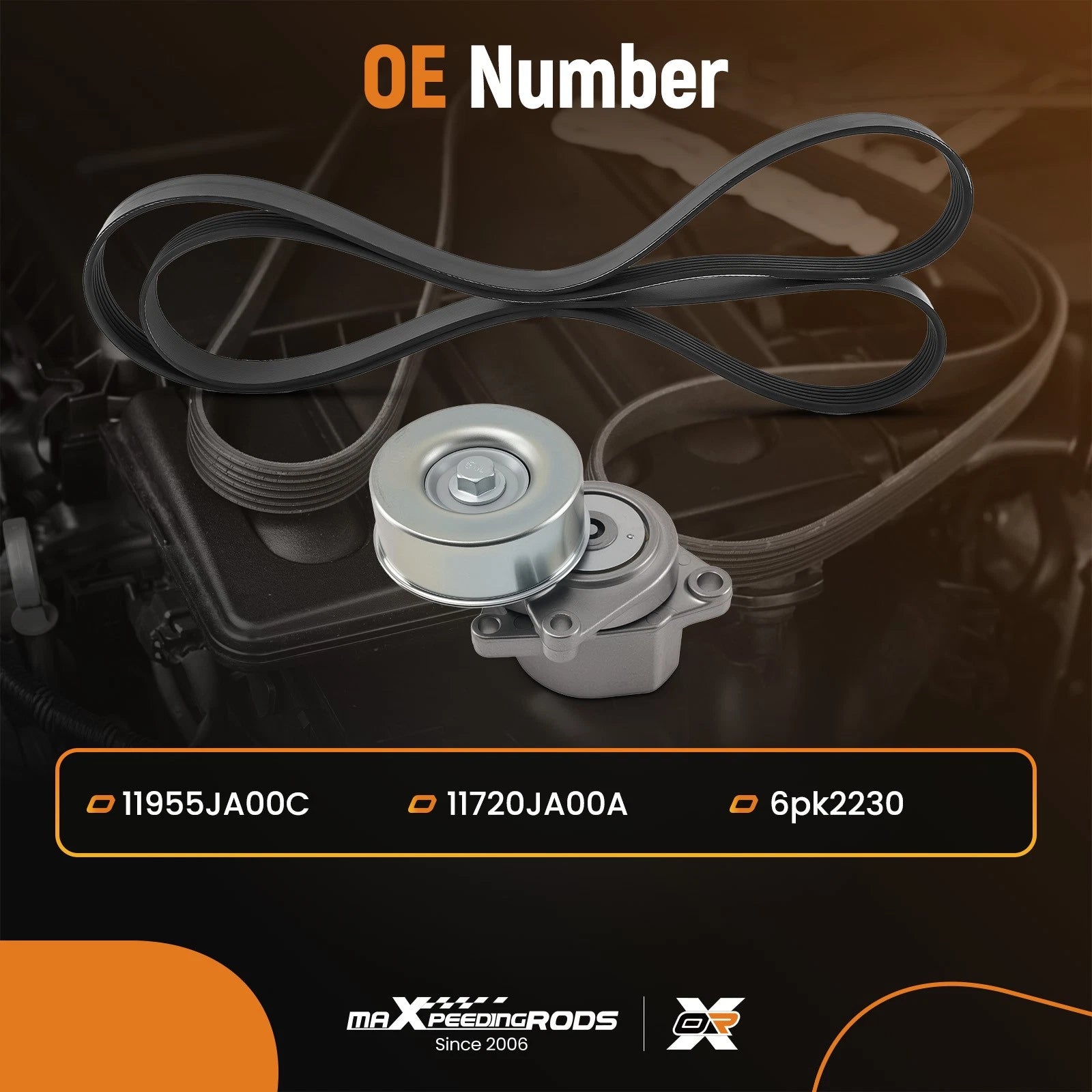 Engine Timing Belt for Nissan Altima 2.5L (2007-2013)