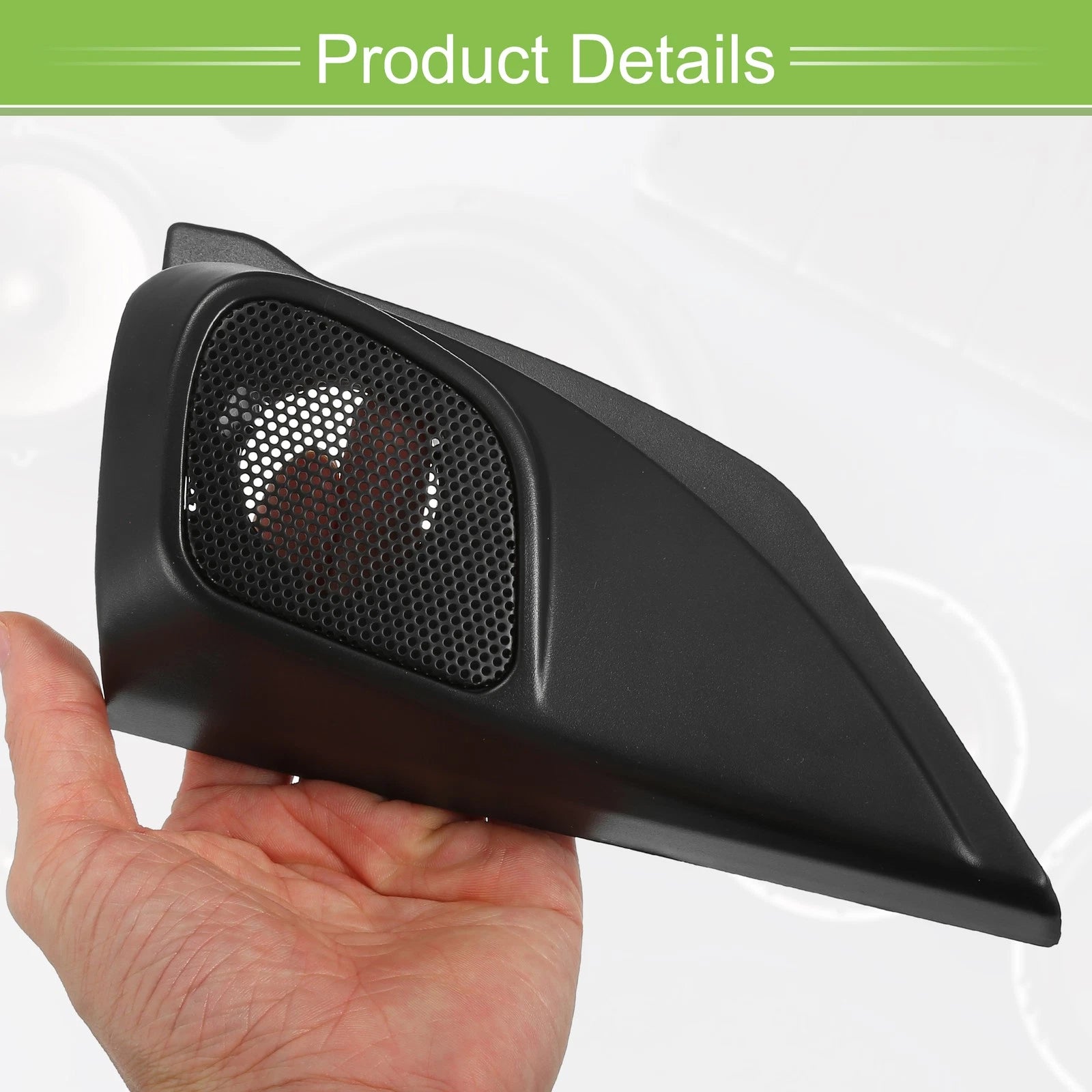 Pair A Pillar Door Tweeter Speaker Cover Trim for Honda CR-V (2012–2015) Black