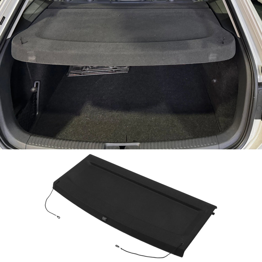 Parcel Shelf Boot Load Cover for Volkswagen Polo (2011–2018) Black