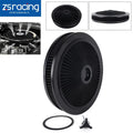 Black Air Cleaner with Washable Filter for Make Model