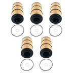 Set of 5 Oil Filters for Freightliner 122SD (2020–2022) A4711800009 A4711800209