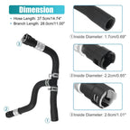 Heater Inlet Hose 20765678 for Chevrolet Traverse, GMC Acadia, Enclave (2007–2017)