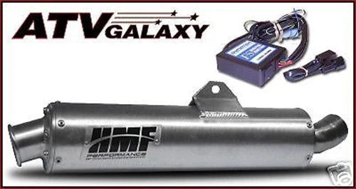 HMF Exhaust Pipe Muffler & Dynatek CDI for Honda Rincon 650 (2003–2005)