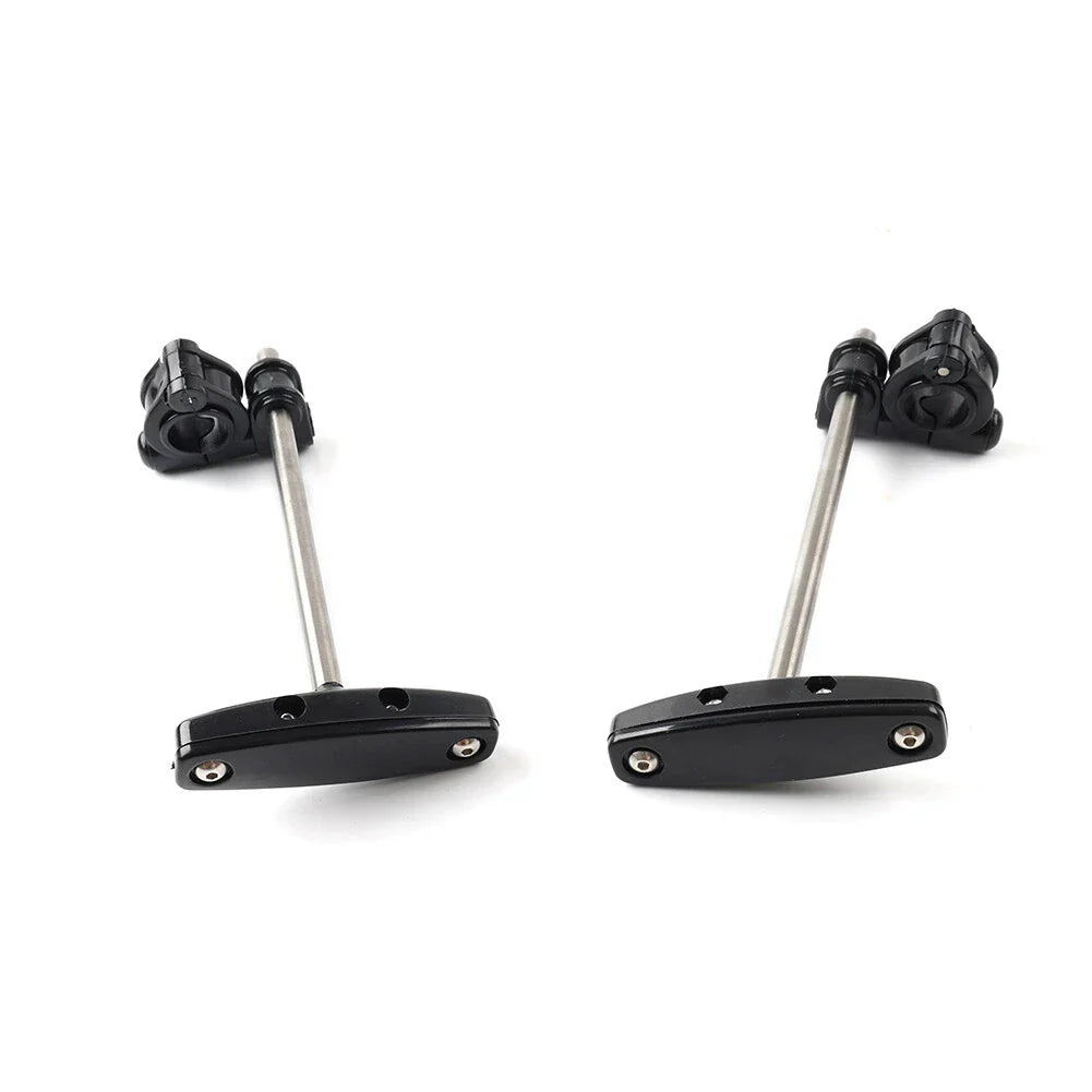 Windshield Deflector for Universal Motorcycle - Black
